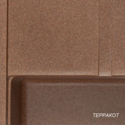 Мойка для кухни Aquaton Делия 65 терракотовый