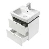 Тумба с раковиной Aquaton Скай PRO 50 белый глянец